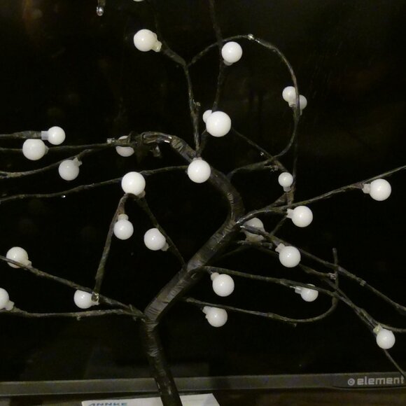 River of Goods Blooming Cherries LED Tree 18" Connected with 20ft Cord - Picture 3 of 12